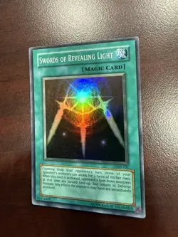 Yu-Gi-Oh! TCG Swords Of Revealing Light LOB-101 Super Rare Original Print LP - Image 2