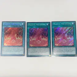 Yu-gi-oh Magician Meltdown X3 Fuen 1st Ed Nm - Image 1