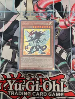 Galaxy-Eyes Photon Dragon Secret Rare BLMM-EN007 Yugioh Chibi - Image 1