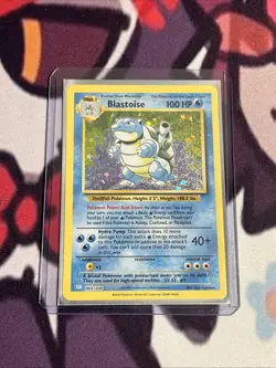 Blastoise 003/034 Trading Card Game Classic Holo - Image 1