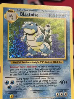 Blastoise 003/034 Trading Card Game Classic Holo - Image 4