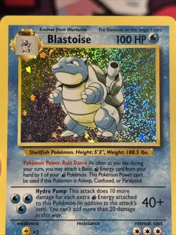Blastoise 003/034 Trading Card Game Classic Holo - Image 5