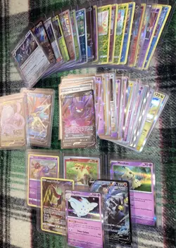 Huge Modern Pokemon TCG Binder Collection Lot 50 Holo & Reverse Holo Cards Only - Image 2