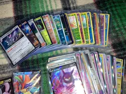 Huge Modern Pokemon TCG Binder Collection Lot 50 Holo & Reverse Holo Cards Only - Image 3
