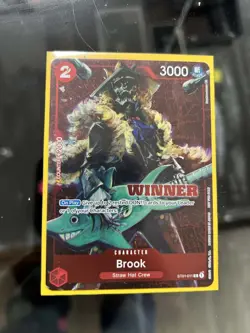 Brook (Winner Pack Vol. 4) ST01-011 One Piece Promotion Cards Foil - Image 1
