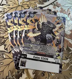 Digimon Card Game Playset Eater EDEN Foil BT23-075 R Hackers’ Slumber - Image 1