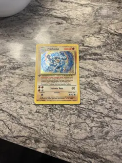 Machamp 8/102 Base Set 1st Edition 1999 Pokemon Card - Image 1