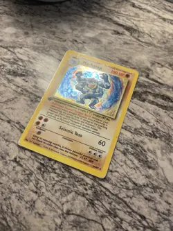Machamp 8/102 Base Set 1st Edition 1999 Pokemon Card - Image 2