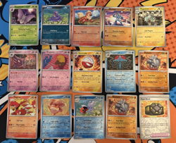 Lot Of 15 Pokemon TCG - 151 Reverse Holo Cards in photo - Scarlet Violet Bulk NM - Image 1