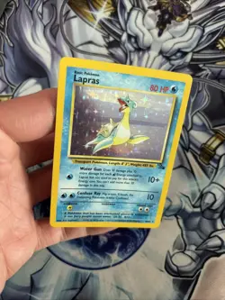 (VP) Pokemon TCG Lapras Fossil Holo Unlimited Rare Card 10/62 LP - Image 3