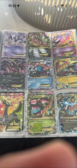 Pokemon TCG EX GX Full Art Mega Evolution Card Lot Charizard Mewtwo Rayquaza - Image 1