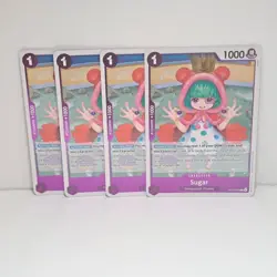 One Piece Sugar Card OP10-065 Purple 4x Rare English Playset Donquixote Pirates - Image 1