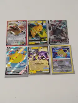 Pokemon Radiant Jirachi/Flying Pikachu/Raichu GX/Promo/Full Art Holo Cards - Image 1