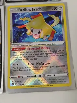 Pokemon Radiant Jirachi/Flying Pikachu/Raichu GX/Promo/Full Art Holo Cards - Image 2