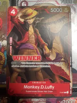 Monkey.D.Luffy - P-007 (Winner Pack Vol. 1) P-007 One Piece Promotion Card - Image 4