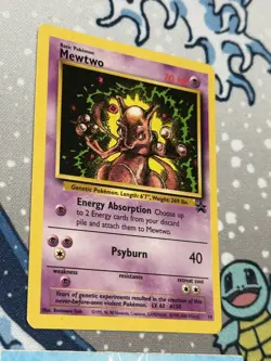 Mewtwo Black Star Promo Card #14 Pokemon - Image 2