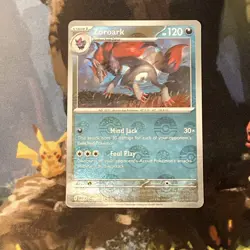 Zoroark (White Flare 62/86) reverse holo Poke Ball pattern Pokemon TCG card - Image 1