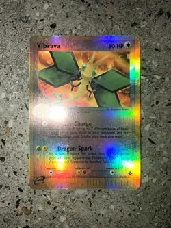 Pokemon TCG Cards Vibrava 22/97 Dragon Reverse Holo Rare - Image 3