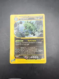 Tyranitar Non-Holo 066/165 Expedition Pokemon Card WoTC E-Reader - Image 1