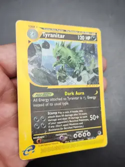 Tyranitar Non-Holo 066/165 Expedition Pokemon Card WoTC E-Reader - Image 3