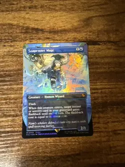 Snapcaster Mage Chocobo Track Foil Borderless 0469 Final Fantasy MTG FIC - Image 1