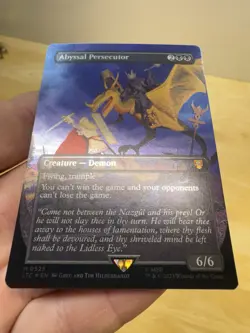 Abyssal Persecutor - Borderless foil - LTC #0525 - Hildebrandt LOTR Special MTG - Image 2