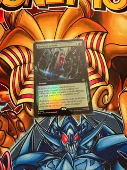 MTG Strength Of Will 0118 BORDERLESS FOIL Rare - Image 1