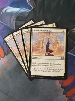 Swords to Plowshares x 4 | 7% Off 2+ | Duskmourn | NM | MTG - Image 1