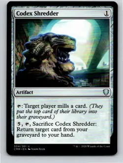 Magic the Gathering Codex Shredder Commander Legends MTG Free Shipping! - Image 1