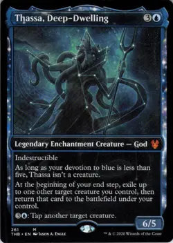 MTG Thassa, Deep-Dwelling (Showcase) (71) | NM | Theros Beyond Death {THB} - Image 1