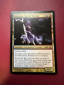 *** Keranos God of Storms *** Born Of The Gods NM/LP MTG English - Image 1