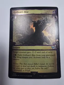 Gollum's Bite (Showcase Scrolls) Universes Beyond: the Lord of the Rings Foil - Image 1
