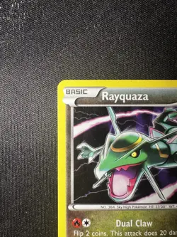 Rayquaza XY141 Holo Pokemon TCG XY Black Star Promo Card - Image 3