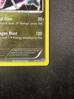 Rayquaza XY141 Holo Pokemon TCG XY Black Star Promo Card - Image 5