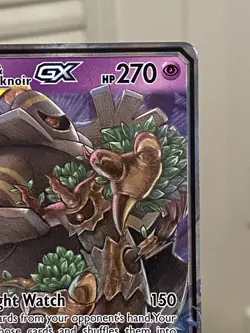 Pokemon TCG Trevenant Dusknoir GX SM217 Black Star Promo Sun Moon Holo Tag Team - Image 4