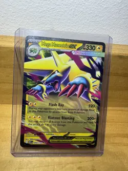 Mega Manectric EX ME01: Mega Evolution 050/132 Double Rare Holofoil Pokemon TCG - Image 1
