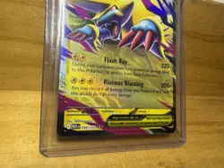 Mega Manectric EX ME01: Mega Evolution 050/132 Double Rare Holofoil Pokemon TCG - Image 3