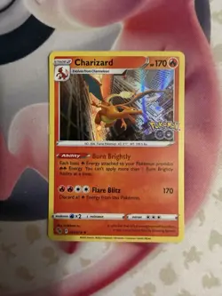 Charizard 010/078 Pokemon GO Holo NM - Image 1