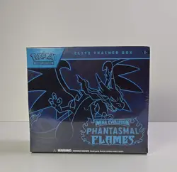 Pokemon TCG - Mega Evolution Phantasmal Flames Elite Trainer Box ETB NEW SEALED - Image 2