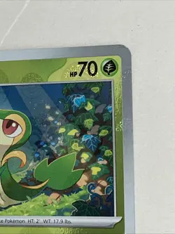 Snivy Holo Master Ball Pattern 001/086 Sv: Black Bolt Pokemon TCG Pack Fresh - Image 4