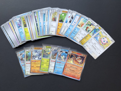 64 Pokemon TCG - 151 Lot Bulk Common Uncommon - 7 Rare - Scarlet & Violet 151 NM - Image 1