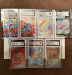 Pokemon CGC Graded Slab Collection - Image 1