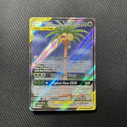 Rowlet & Alolan Exeggutor GX Alternate Full Art 215/236 DMG SM Unified Minds - Image 1