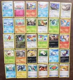 HUGE Vtg POKEMON TCG Collection Holo Reverse Rares 484 No Dupes - Image 2