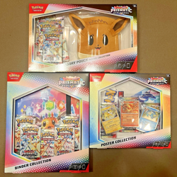 Pokemon Prismatic Bundle! Binder Collection+ Accessory Pouch+ Poster Collection - Image 1