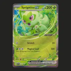 Sprigatito Ex SVP087 Scarlet & Violet Black Star Promo Pokemon TCG NM 🔥 - Image 1