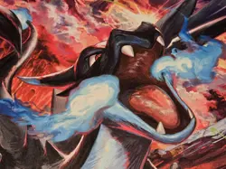 Mega Charizard X ex UPC Playmat Gaming Pad Mouse Pad Pokemon TCG - Image 4