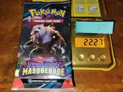 22.27g (Heavy for Lot) Twilight Masquerade Pokemon Booster Pack - Sealed #375 - Image 1