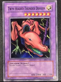 Twin-Headed Thunder Dragon MRD-120 Metal Raiders-Unlimited Edition Holo - Image 1