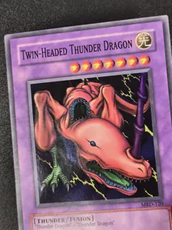 Twin-Headed Thunder Dragon MRD-120 Metal Raiders-Unlimited Edition Holo - Image 5